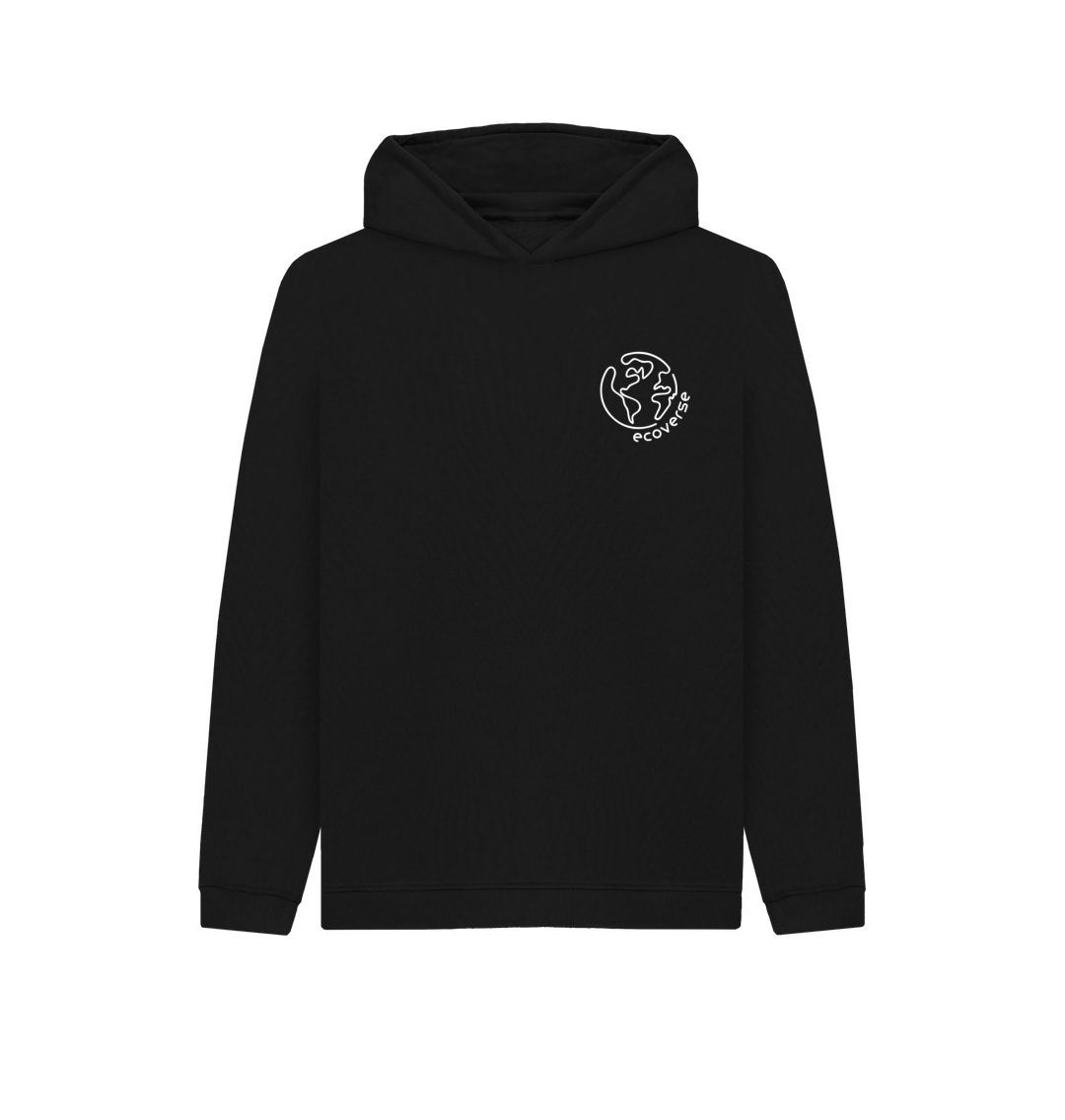 Black Kids Essential Eco Hoodie