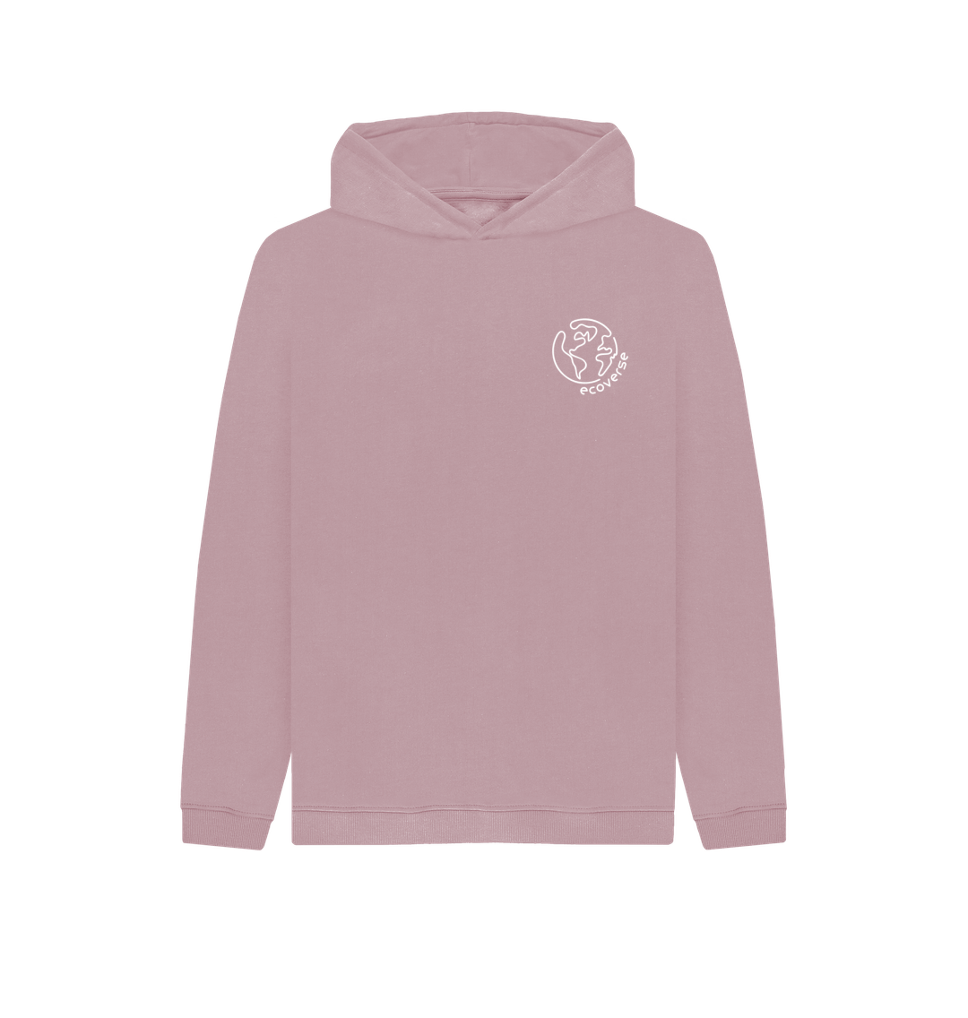 Mauve Kids There Is No Planet B Hoodie