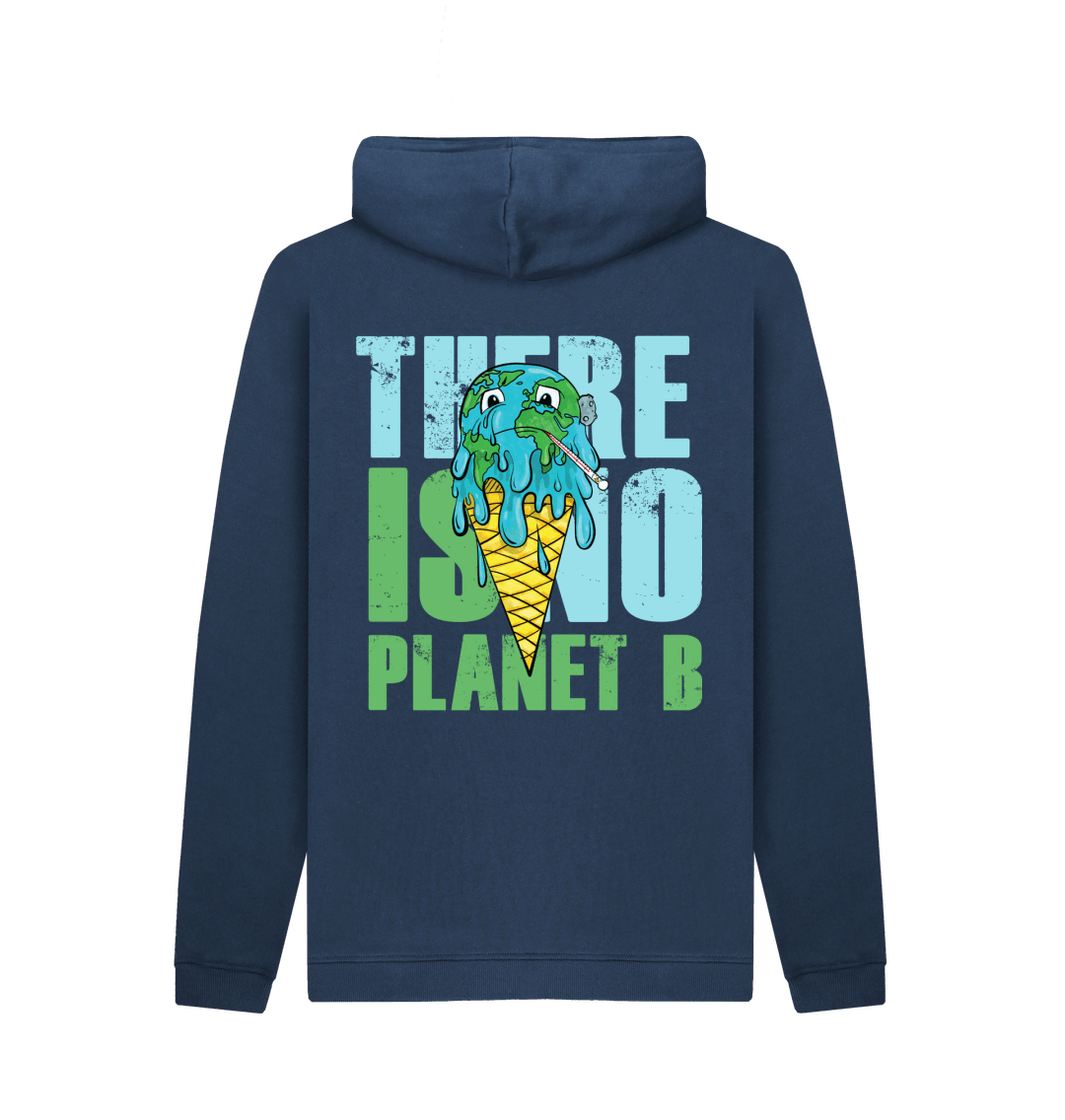 Navy Men's There Is NO Planet B Hoodie