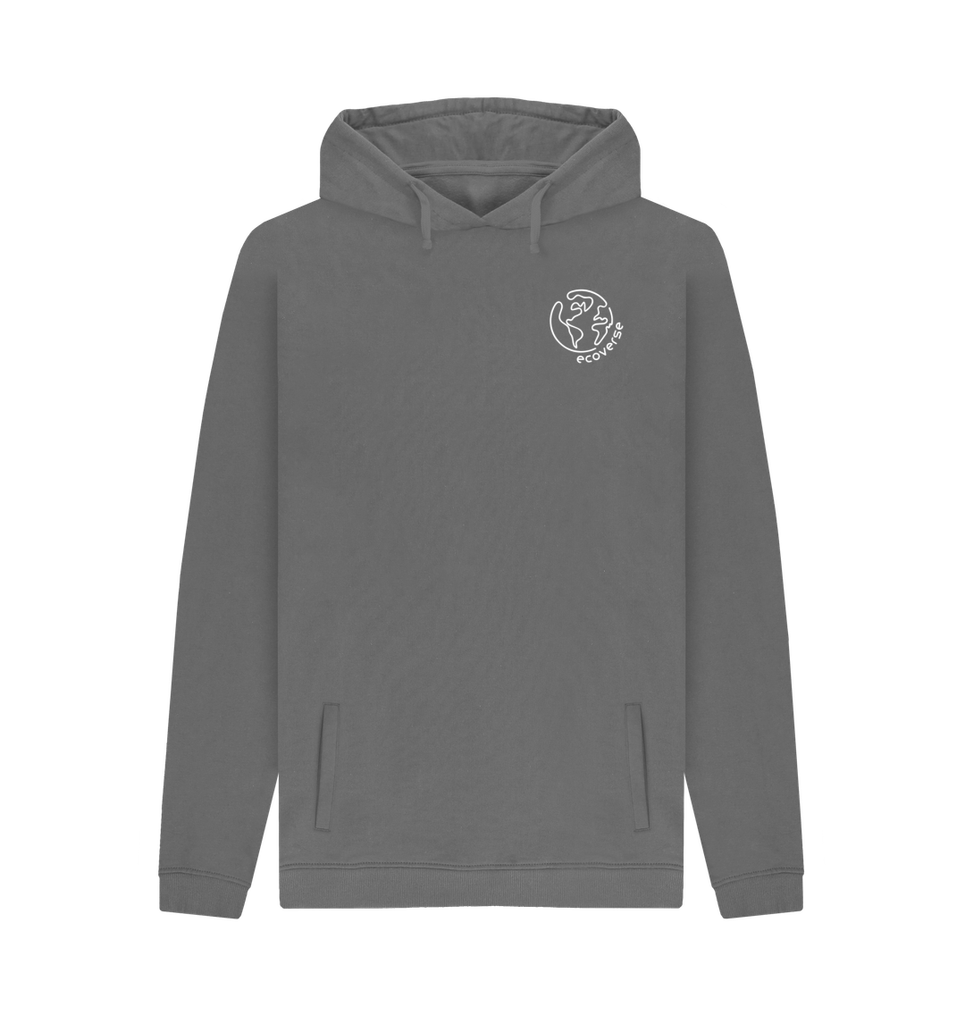 Slate Grey Men's There Is NO Planet B Hoodie
