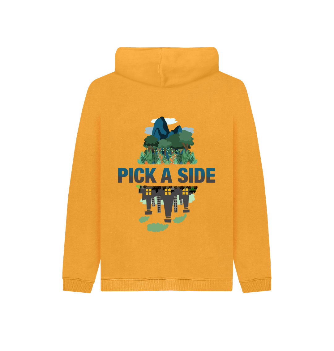 Mustard Kids Pick A Side Hoodie