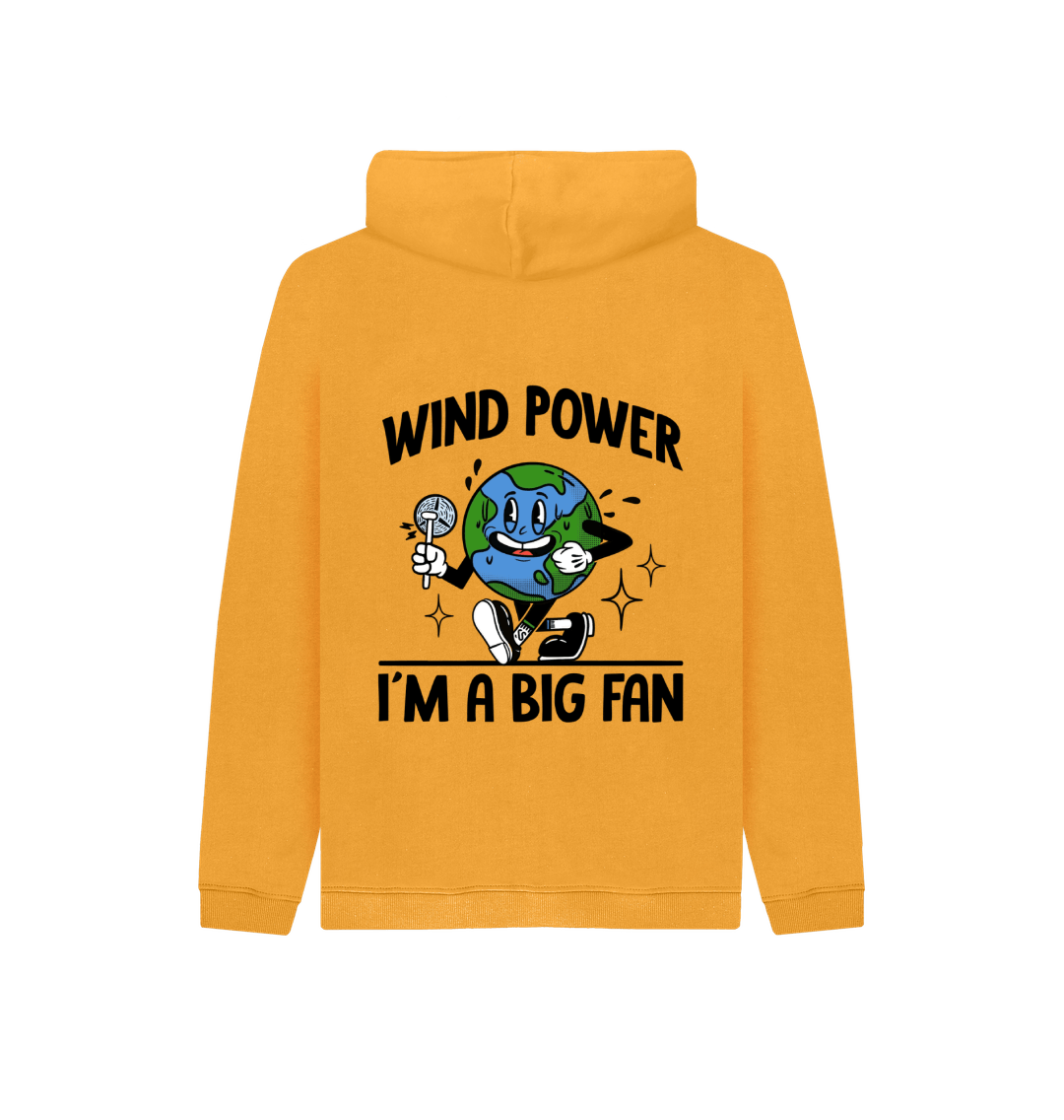 Mustard Kids Wind Power Hoodie