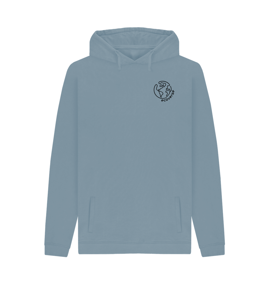 Stone Blue Men's No Excuse For Single-Use Hoodie