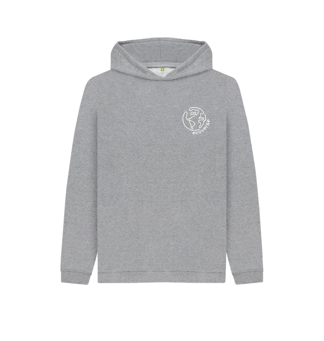 Athletic Grey Kids Essential Eco Hoodie