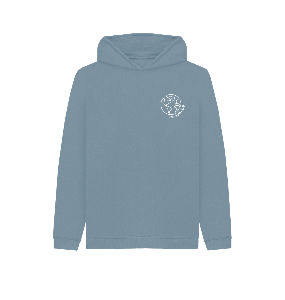 Stone Blue Kids Gotta Save 'Em Hoodie