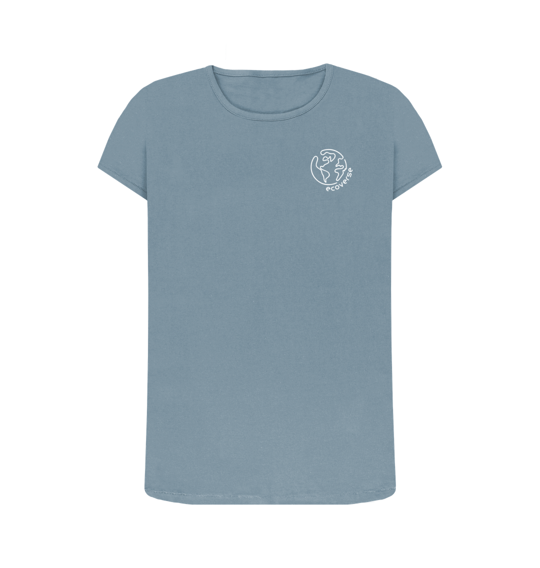 Stone Blue Women's Essential Tee Dark